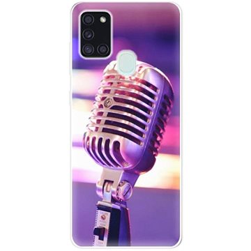 iSaprio Vintage Microphone pro Samsung Galaxy A21s (vinm-TPU3_A21s)