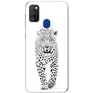 iSaprio White Jaguar pro Samsung Galaxy M21 (jag-TPU3_M21)
