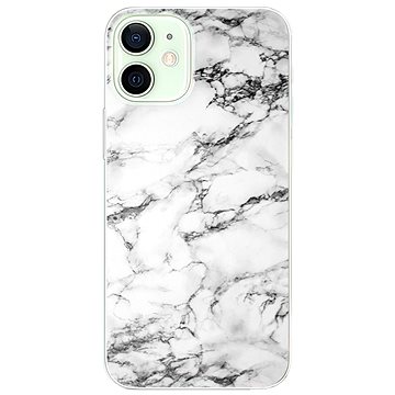 iSaprio White Marble 01 pro iPhone 12 (marb01-TPU3-i12)
