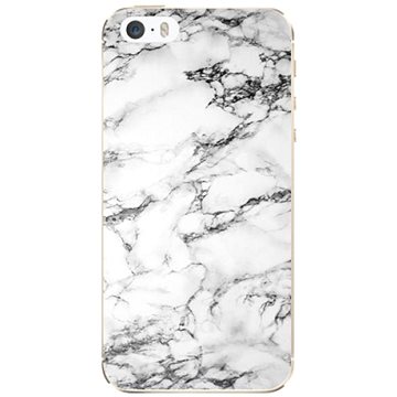 iSaprio White Marble 01 pro iPhone 5/5S/SE (marb01-TPU2_i5)