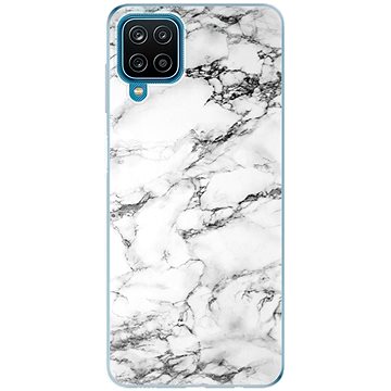 iSaprio White Marble 01 pro Samsung Galaxy A12 (marb01-TPU3-A12)