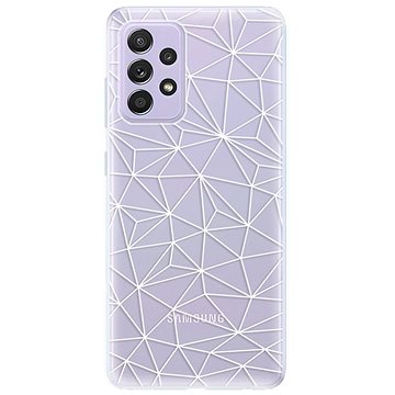iSaprio Abstract Triangles 03 - white pro Samsung Galaxy A52/ A52 5G/ A52s (trian03w-TPU3-A52)