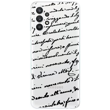 iSaprio Handwriting 01 - black pro Samsung Galaxy A32 LTE (hawri01b-TPU3-A32LTE)