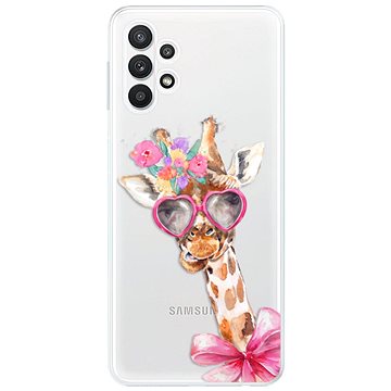 iSaprio Lady Giraffe pro Samsung Galaxy A32 LTE (ladgir-TPU3-A32LTE)