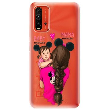 iSaprio Mama Mouse Brunette and Girl pro Xiaomi Redmi 9T (mmbrugirl-TPU3-Rmi9T)