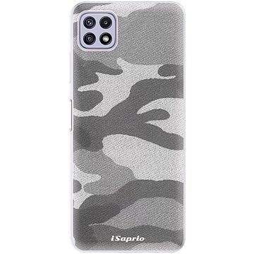 iSaprio Gray Camuflage 02 pro Samsung Galaxy A22 5G (graycam02-TPU3-A22-5G)