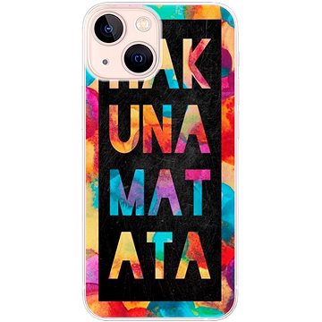 iSaprio Hakuna Matata 01 pro iPhone 13 mini (haku01-TPU3-i13m)