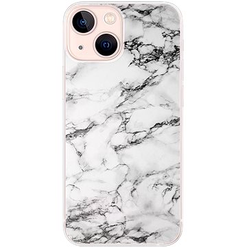 iSaprio White Marble 01 pro iPhone 13 mini (marb01-TPU3-i13m)