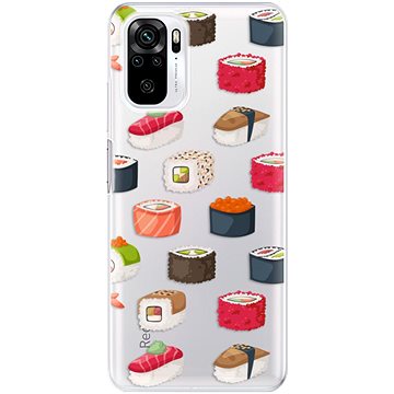 iSaprio Sushi Pattern pro Xiaomi Redmi Note 10 / Note 10S (supat-TPU3-RmiN10s)
