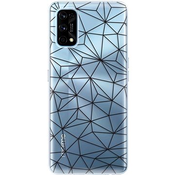 iSaprio Abstract Triangles 03 - black pro Realme 7 Pro (trian03b-TPU3-RLM7pD)