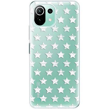 iSaprio Stars Pattern - white pro Xiaomi Mi 11 Lite (stapatw-TPU3-Mi11L5G)