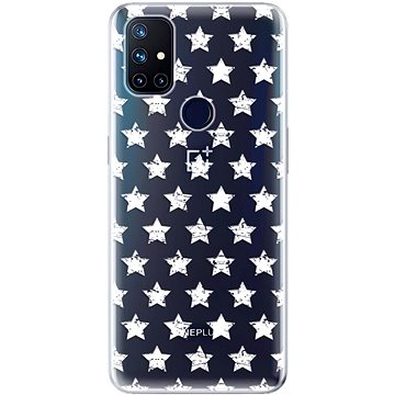 iSaprio Stars Pattern - white pro OnePlus Nord N10 5G (stapatw-TPU3-OPn10)