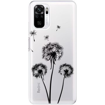 iSaprio Three Dandelions - black pro Xiaomi Redmi Note 10 / Note 10S (danbl-TPU3-RmiN10s)