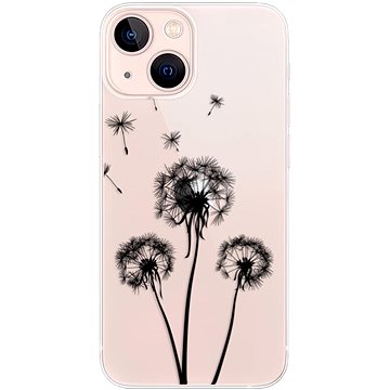 iSaprio Three Dandelions - black pro iPhone 13 mini (danbl-TPU3-i13m)
