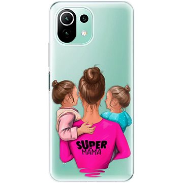 iSaprio Super Mama - Two Girls pro Xiaomi Mi 11 Lite (smtwgir-TPU3-Mi11L5G)