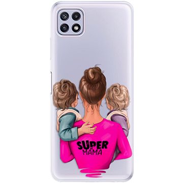 iSaprio Super Mama - Two Boys pro Samsung Galaxy A22 5G (smtwboy-TPU3-A22-5G)