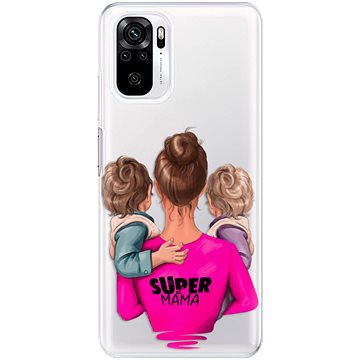 iSaprio Super Mama - Two Boys pro Xiaomi Redmi Note 10 / Note 10S (smtwboy-TPU3-RmiN10s)