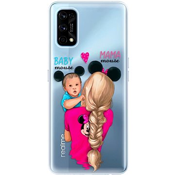 iSaprio Mama Mouse Blonde and Boy pro Realme 7 Pro (mmbloboy-TPU3-RLM7pD)