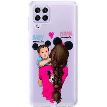 iSaprio Mama Mouse Brunette and Boy pro Samsung Galaxy A22 (mmbruboy-TPU3-GalA22)