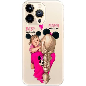 iSaprio Mama Mouse Blond and Girl pro iPhone 13 Pro (mmblogirl-TPU3-i13p)