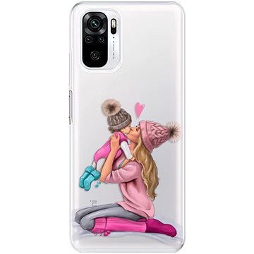 iSaprio Kissing Mom - Blond and Girl pro Xiaomi Redmi Note 10 / Note 10S (kmblogirl-TPU3-RmiN10s)