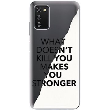 iSaprio Makes You Stronger pro Samsung Galaxy A03s (maystro-TPU3-A03s)