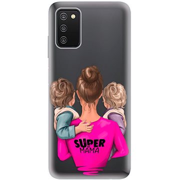 iSaprio Super Mama pro Two Boys pro Samsung Galaxy A03s (smtwboy-TPU3-A03s)