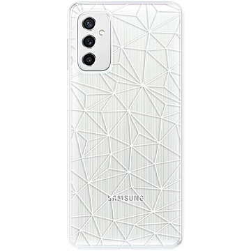 iSaprio Abstract Triangles 03 pro white pro Samsung Galaxy M52 5G (trian03w-TPU3-M52_5G)