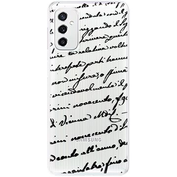 iSaprio Handwriting 01 pro black pro Samsung Galaxy M52 5G (hawri01b-TPU3-M52_5G)