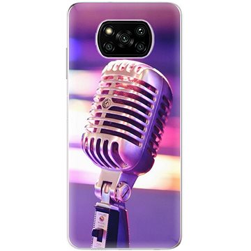 iSaprio Vintage Microphone pro Xiaomi Poco X3 Pro / X3 NFC (vinm-TPU3-pX3pro)