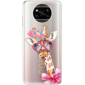 iSaprio Lady Giraffe pro Xiaomi Poco X3 Pro / X3 NFC (ladgir-TPU3-pX3pro)
