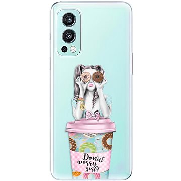 iSaprio Donut Worry pro OnePlus Nord 2 5G (donwo-TPU3-opN2-5G)