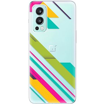 iSaprio Color Stripes 03 pro OnePlus Nord 2 5G (colst03-TPU3-opN2-5G)