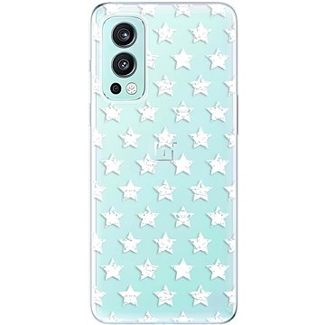 iSaprio Stars Pattern pro white pro OnePlus Nord 2 5G (stapatw-TPU3-opN2-5G)