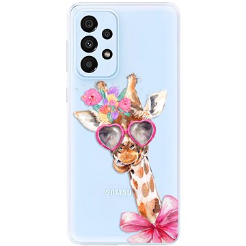 iSaprio Lady Giraffe pro Samsung Galaxy A33 5G (ladgir-TPU3-A33-5G)