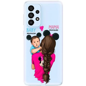 iSaprio Mama Mouse Brunette and Boy pro Samsung Galaxy A33 5G (mmbruboy-TPU3-A33-5G)