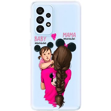 iSaprio Mama Mouse Brunette and Girl pro Samsung Galaxy A33 5G (mmbrugirl-TPU3-A33-5G)