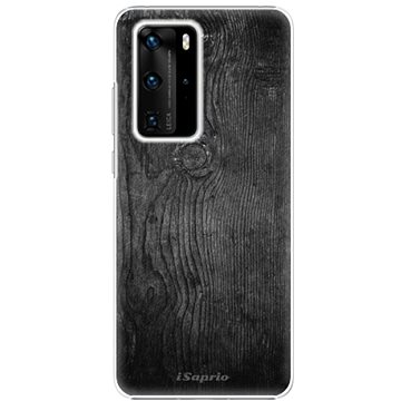 iSaprio Black Wood pro Huawei P40 Pro (blackwood13-TPU3_P40pro)