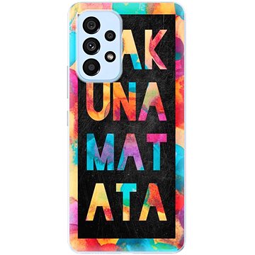 iSaprio Hakuna Matata 01 pro Samsung Galaxy A53 5G (haku01-TPU3-A53-5G)