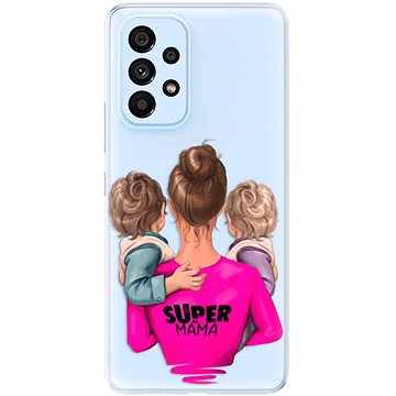 iSaprio Super Mama - Two Boys pro Samsung Galaxy A53 5G (smtwboy-TPU3-A53-5G)