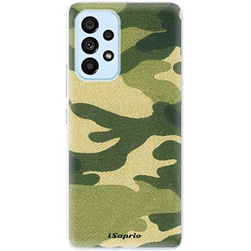 iSaprio Green Camuflage 01 pro Samsung Galaxy A73 5G (greencam01-TPU3-A73-5G)