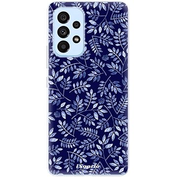 iSaprio Blue Leaves 05 pro Samsung Galaxy A73 5G (bluelea05-TPU3-A73-5G)