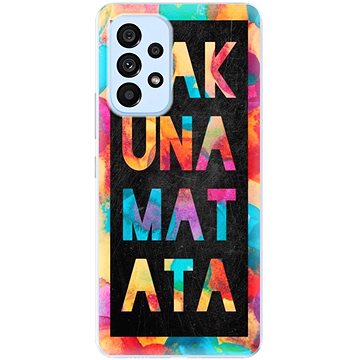 iSaprio Hakuna Matata 01 pro Samsung Galaxy A73 5G (haku01-TPU3-A73-5G)