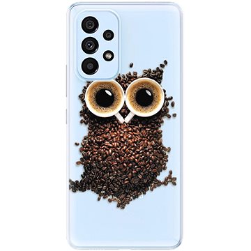 iSaprio Owl And Coffee pro Samsung Galaxy A73 5G (owacof-TPU3-A73-5G)