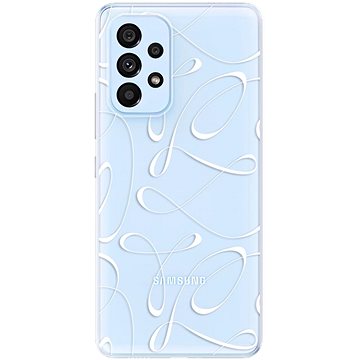 iSaprio Fancy - white pro Samsung Galaxy A73 5G (fanwh-TPU3-A73-5G)
