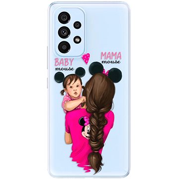 iSaprio Mama Mouse Brunette and Girl pro Samsung Galaxy A73 5G (mmbrugirl-TPU3-A73-5G)