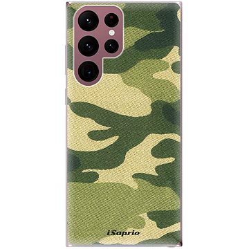 iSaprio Green Camuflage 01 pro Samsung Galaxy S22 Ultra 5G (greencam01-TPU3-S22U-5G)