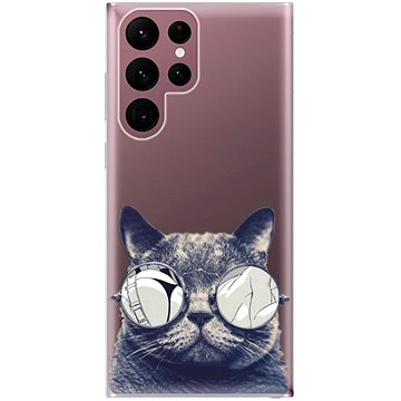 iSaprio Crazy Cat 01 pro Samsung Galaxy S22 Ultra 5G (craca01-TPU3-S22U-5G)