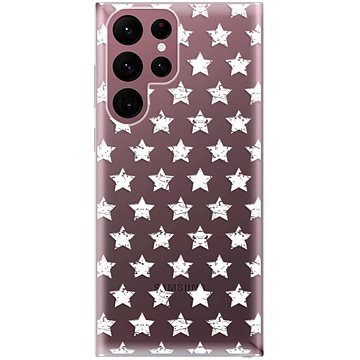iSaprio Stars Pattern - white pro Samsung Galaxy S22 Ultra 5G (stapatw-TPU3-S22U-5G)