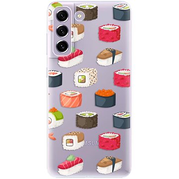 iSaprio Sushi Pattern pro Samsung Galaxy S21 FE 5G (supat-TPU3-S21FE)